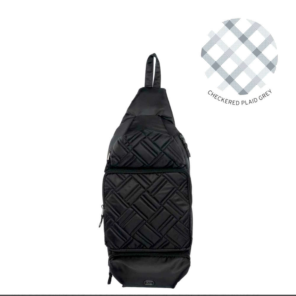 Lug Hovercraft Sling Bag-Black-NWT